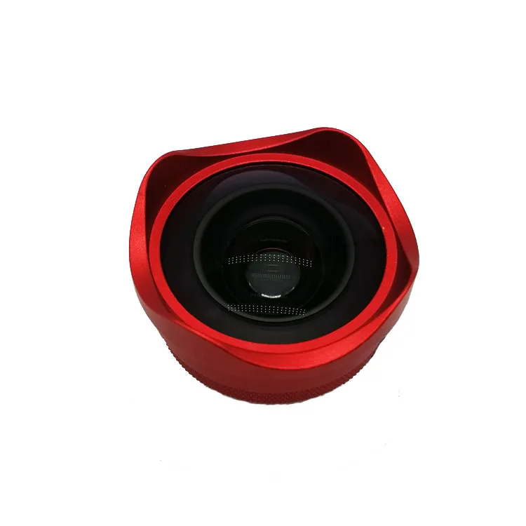 4K HD Super Wide Lotus-type Anti-distortion Wide-angle Macro 2-in-1 Mobile Phone Lens
