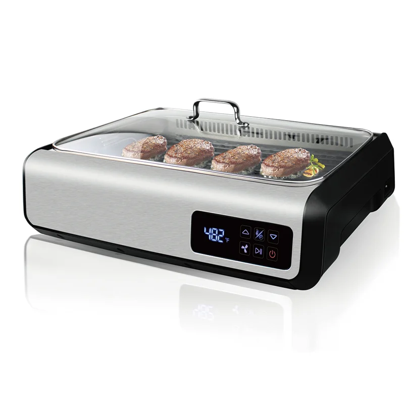 Contact Raclette Machine Standing Vertical Hot Pot Charcoal Skewer Rotary Chicken Pan Griddles Bbq Electric Smokeless Grills