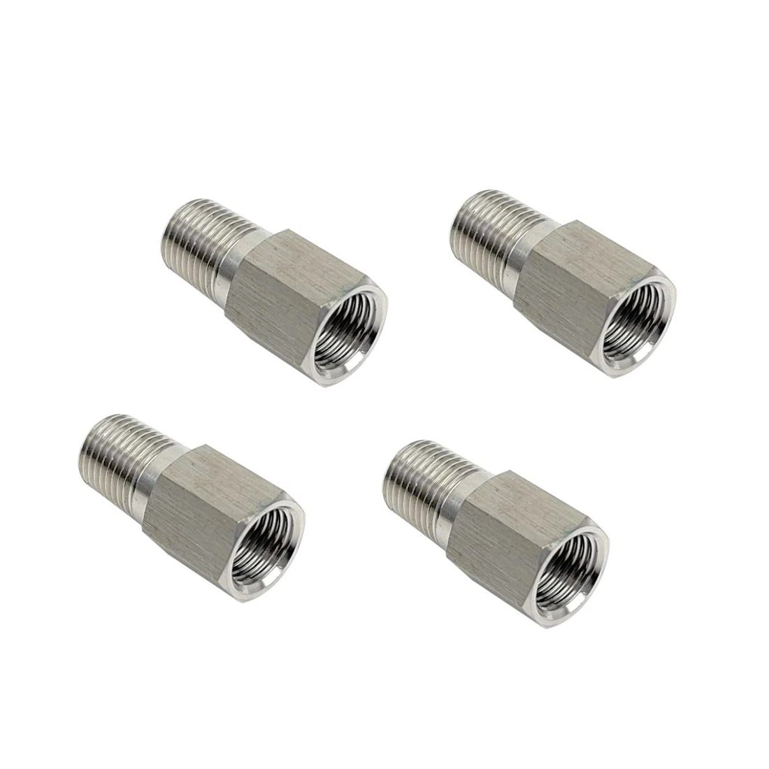 SS 304 Mold Extended Nipple 1/8 PT 1/4 PT Male and Female Fittings Extend Bar 304 Long Thread Pipe Barrel