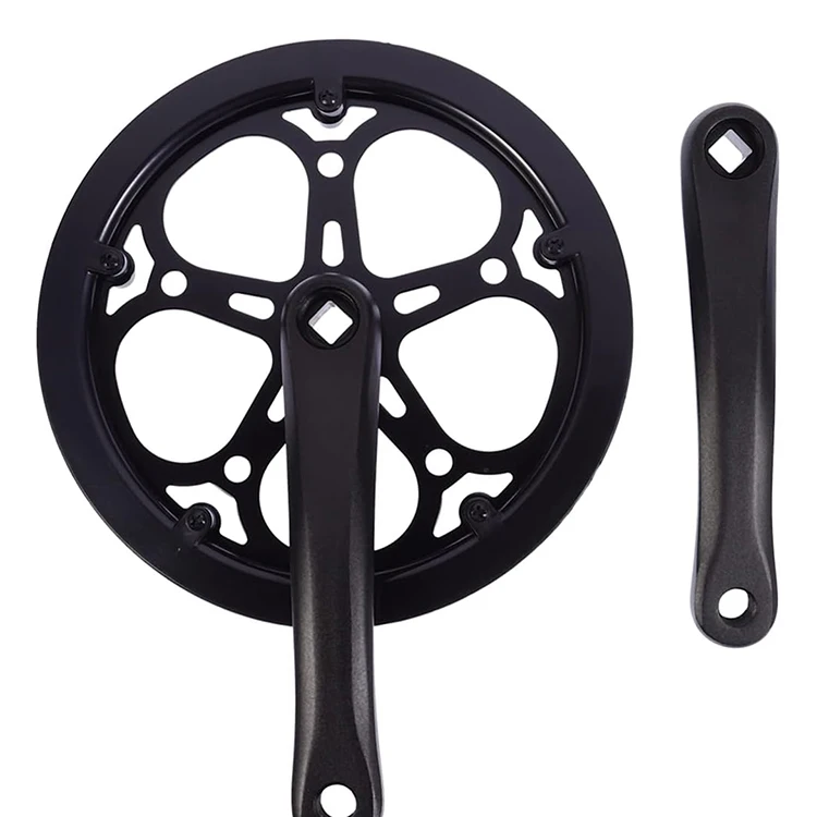 Bicycle Chianwheel Aluminum Alloy Bike Crank Single Speed Crankset