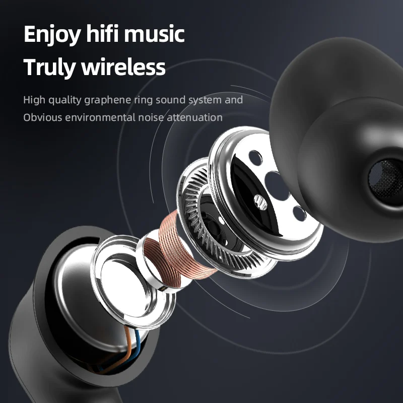 B11 TWS BT 5.0 Wireless Earphones Waterproof Sport Earbud With Mic HIFI Stereo Noise Reduction Headset For Xiaomi iPhones