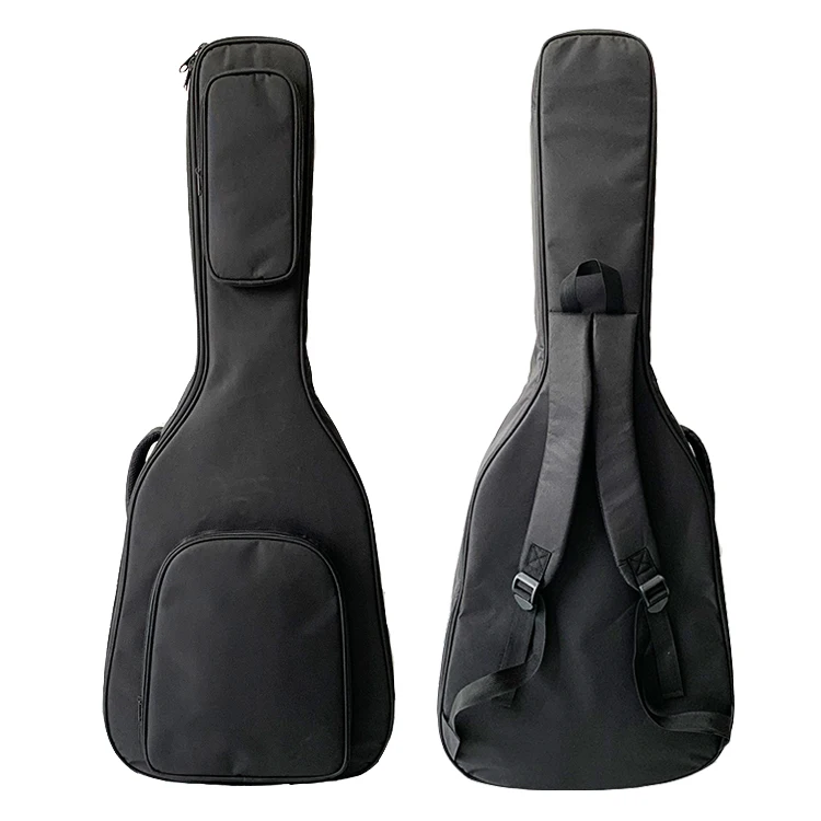 Wholesale Two Big Pocket Economy Musical Instrument Bags Guitar Strap Bag  Guitar Gig Bag