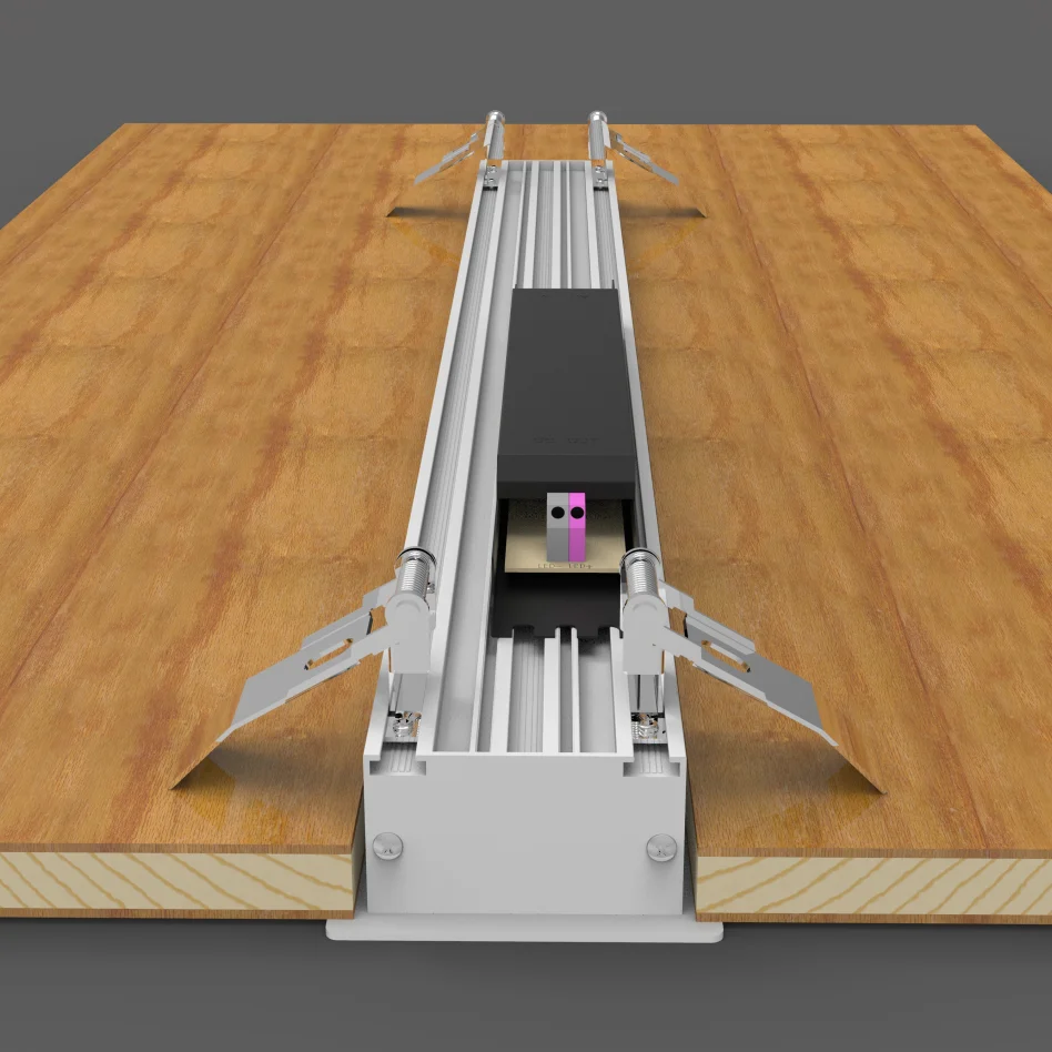 FACTORY SUPPLIER HERA-9035-50W-1800MM recessed light for OFFICE INDOOR HOME LED pendant linear light