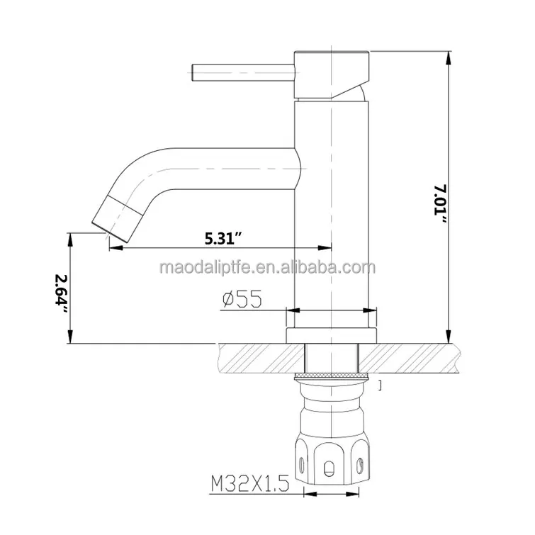 Top Selling Classic Black Luxury Brushed Golden Bathroom Faucet Brass Basin Faucet Toilet Tap Bathroom Mixer