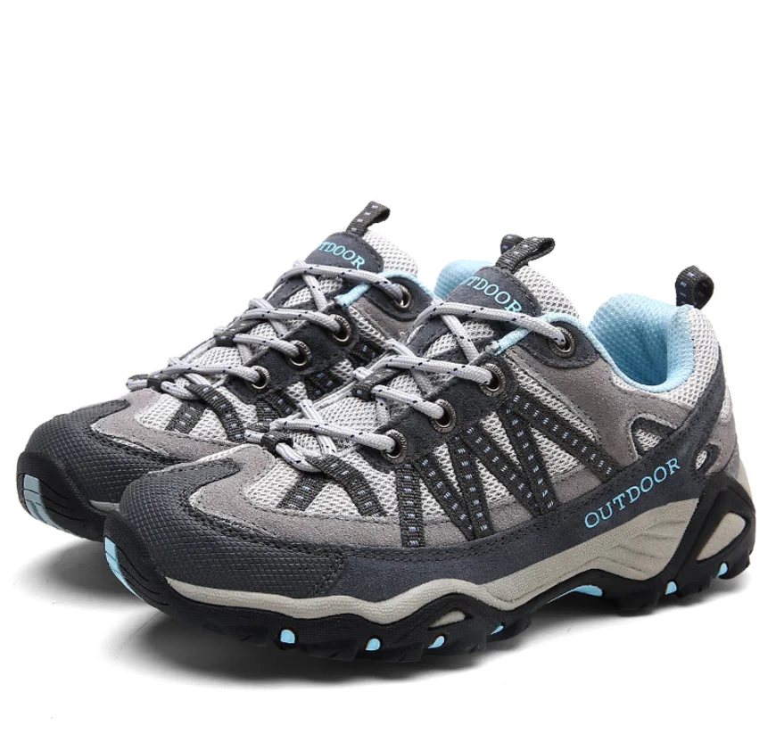 DFS 8321 sports shoes running training shoes suede cow leather shoes