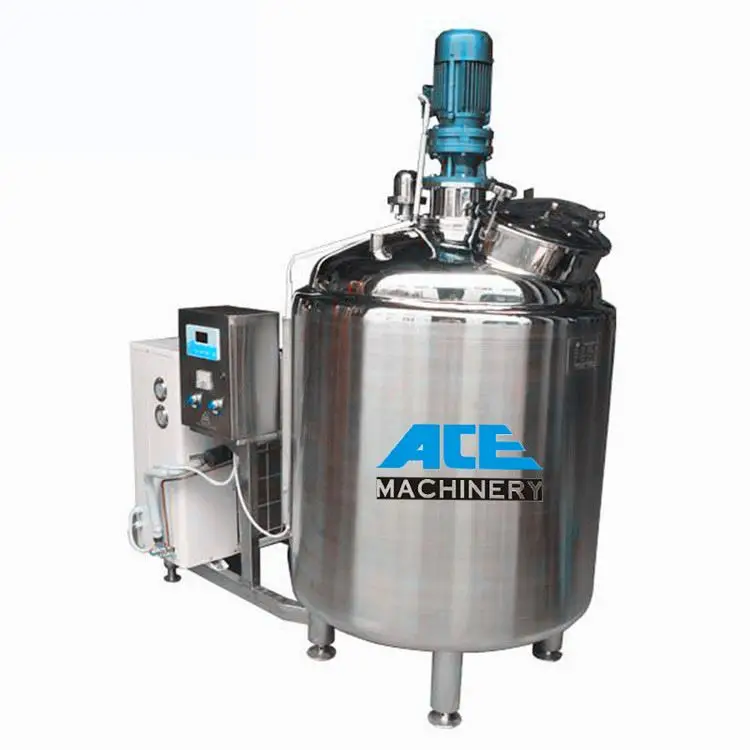 Raw Milk Chiller For Sale/Raw Cooler Price/Milk Cooling Tank Bulk