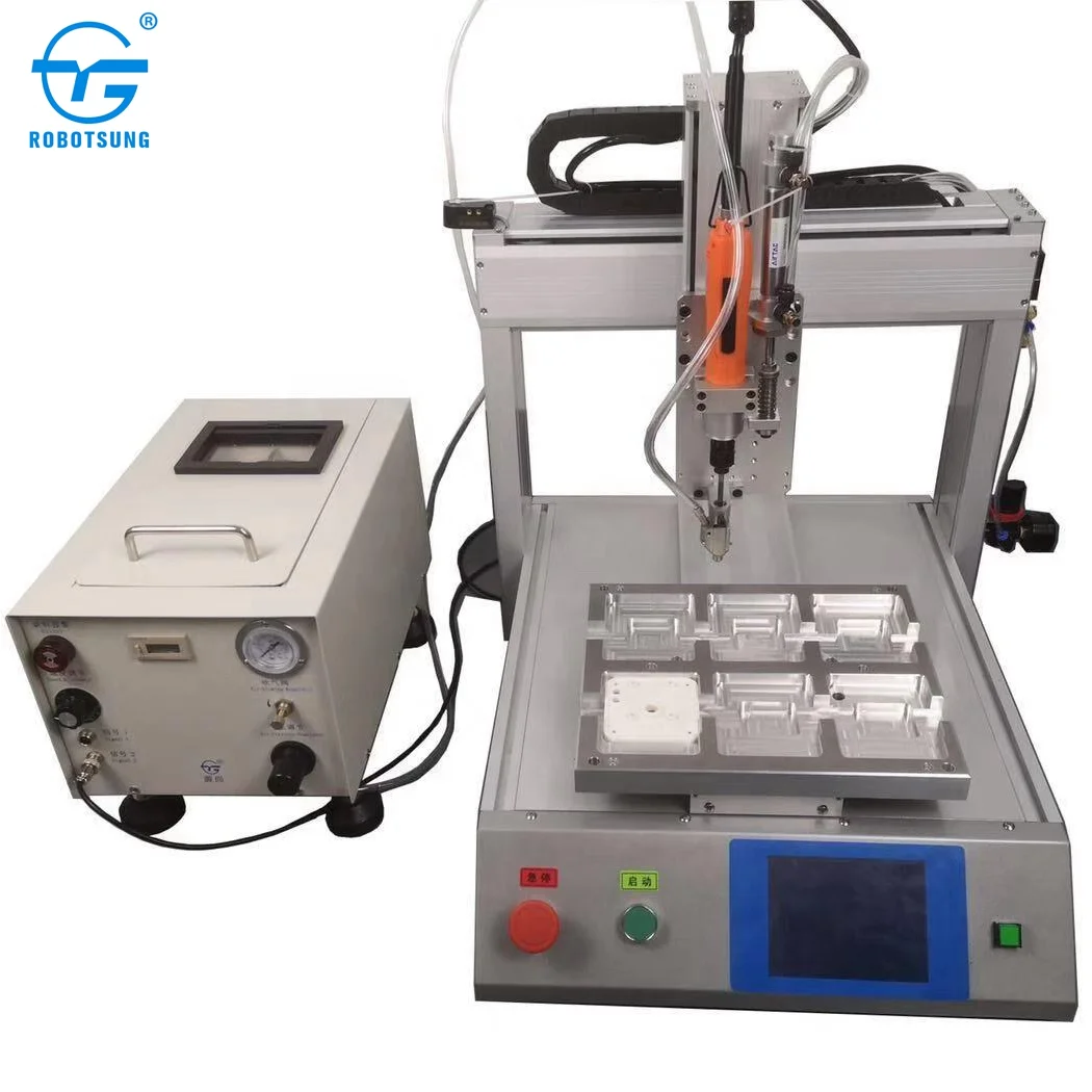 CE Cert Desktop Programmable Automatic Screw Capping Machine with Screw Auto Feeder