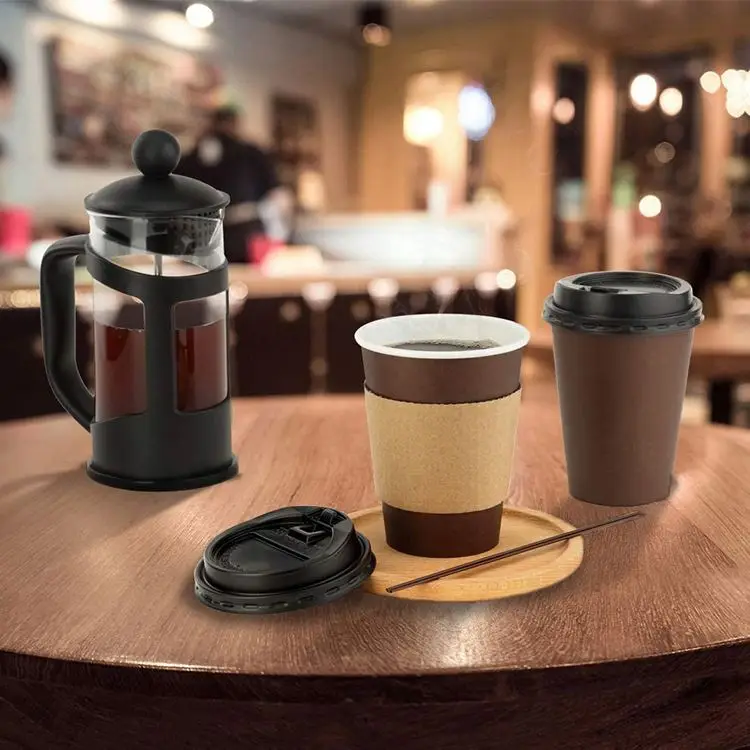 Wholesale Custom Designs Disposable Coffee Paper Cups For Vending Machine