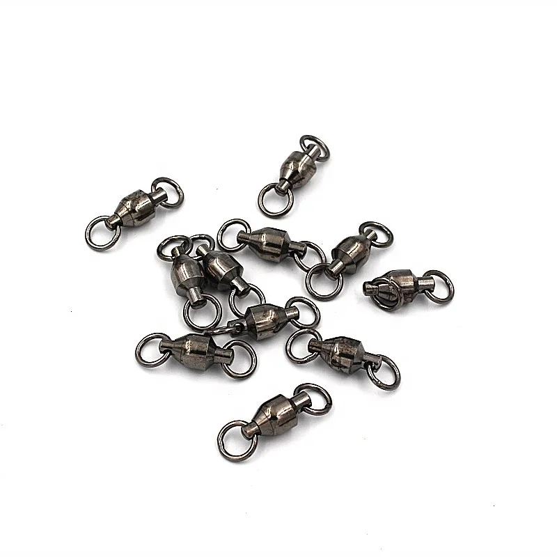 Heavy Duty High Strength Ball Bearing Swivels Fishing Tackle Terminal Tackle Barrel Swivels Leader Lures Connector
