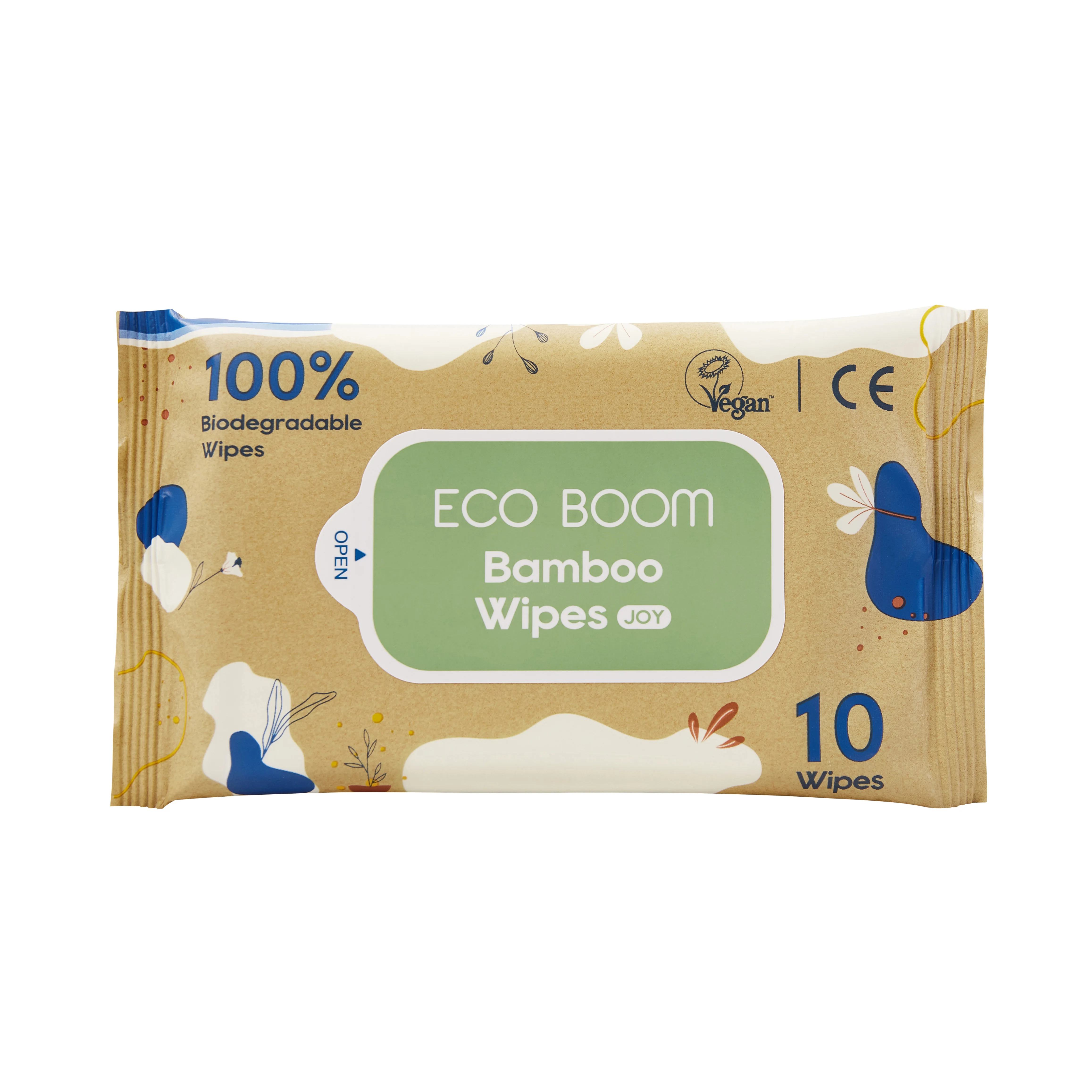 BOOM friendly eco ecological ecologic custom logo cotton agent supplier wet tissue