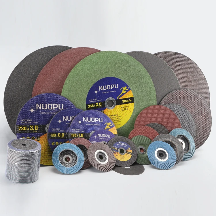 4.5 Inch Grinding Wheel Fast & Cheap Delivery Stone Abrasive Disc Resin Black/red Nuopu Dish