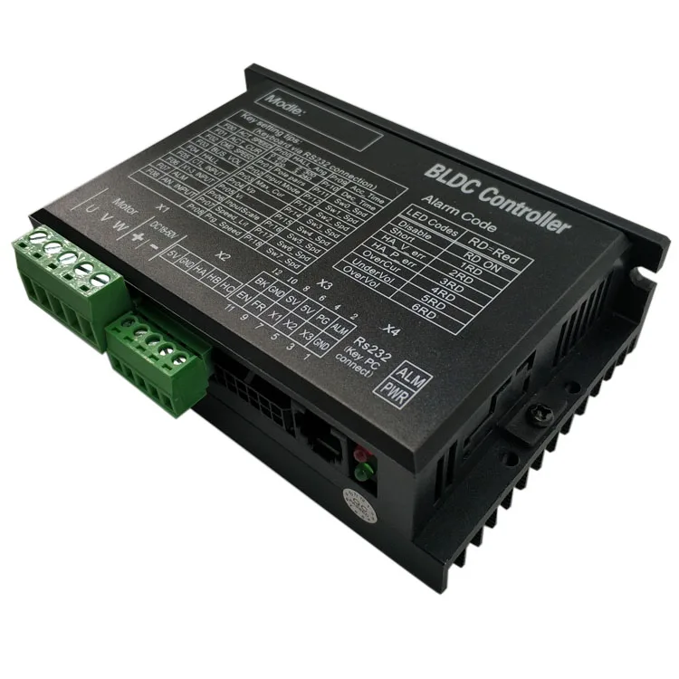 Single channel communication interface Brushless DC Motor drive cost-effective controller