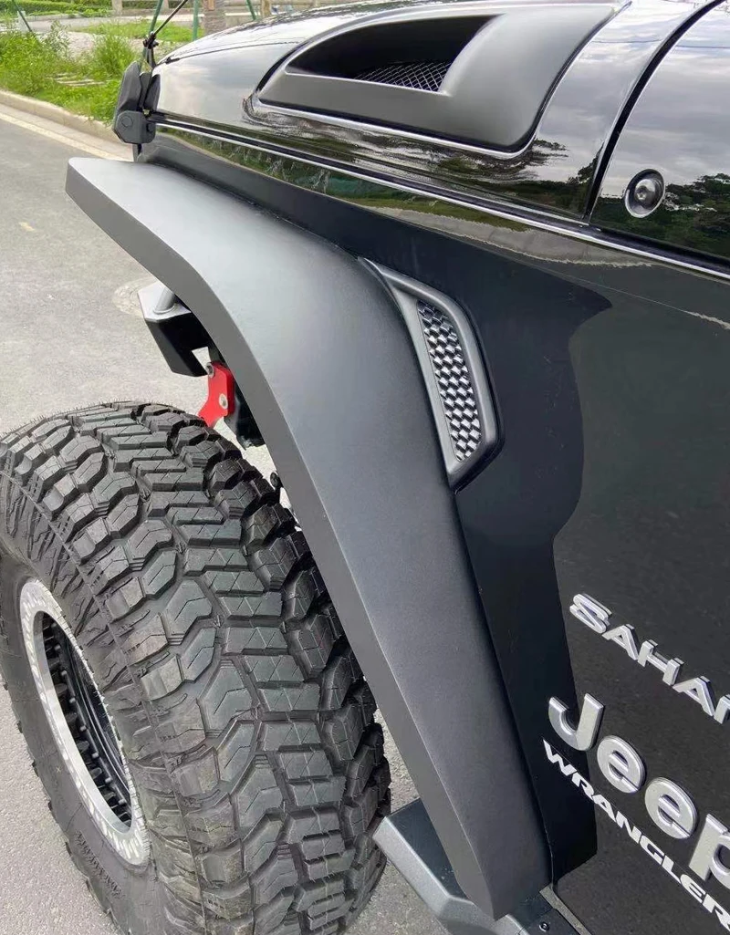 Алюминиевые передние и задние фонари для крыльев с подсветкой Jeep Wrangler JL