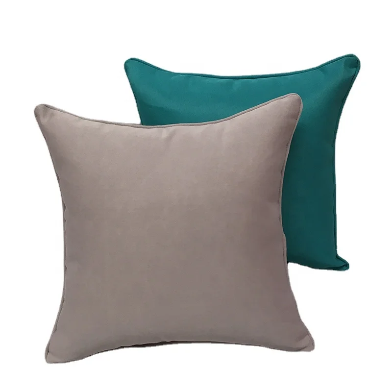 The outdoor water resistant decorative filled scatter garden sofa pads cushion plain throw pillow online store