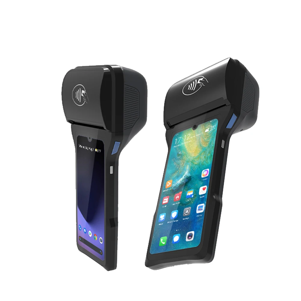 Мобильный платежный аппарат портативный Android 4G NFC Pos-терминал для Мобильных Платежей Z93