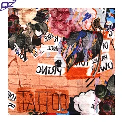 Wholesale 92/8  bamboo spandex custom printed french terry knit fabric for baby winter clothing