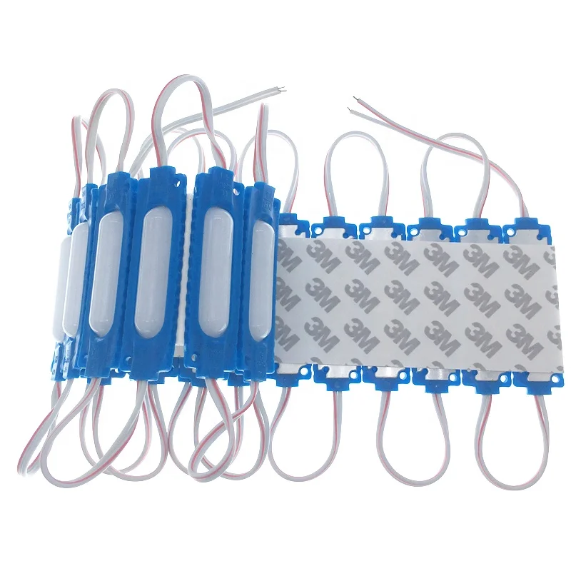 12V Plastic Housing Light Box Lens 2w 6 Led Smd Modules Injection Cob Chip Injecrtion Led Module