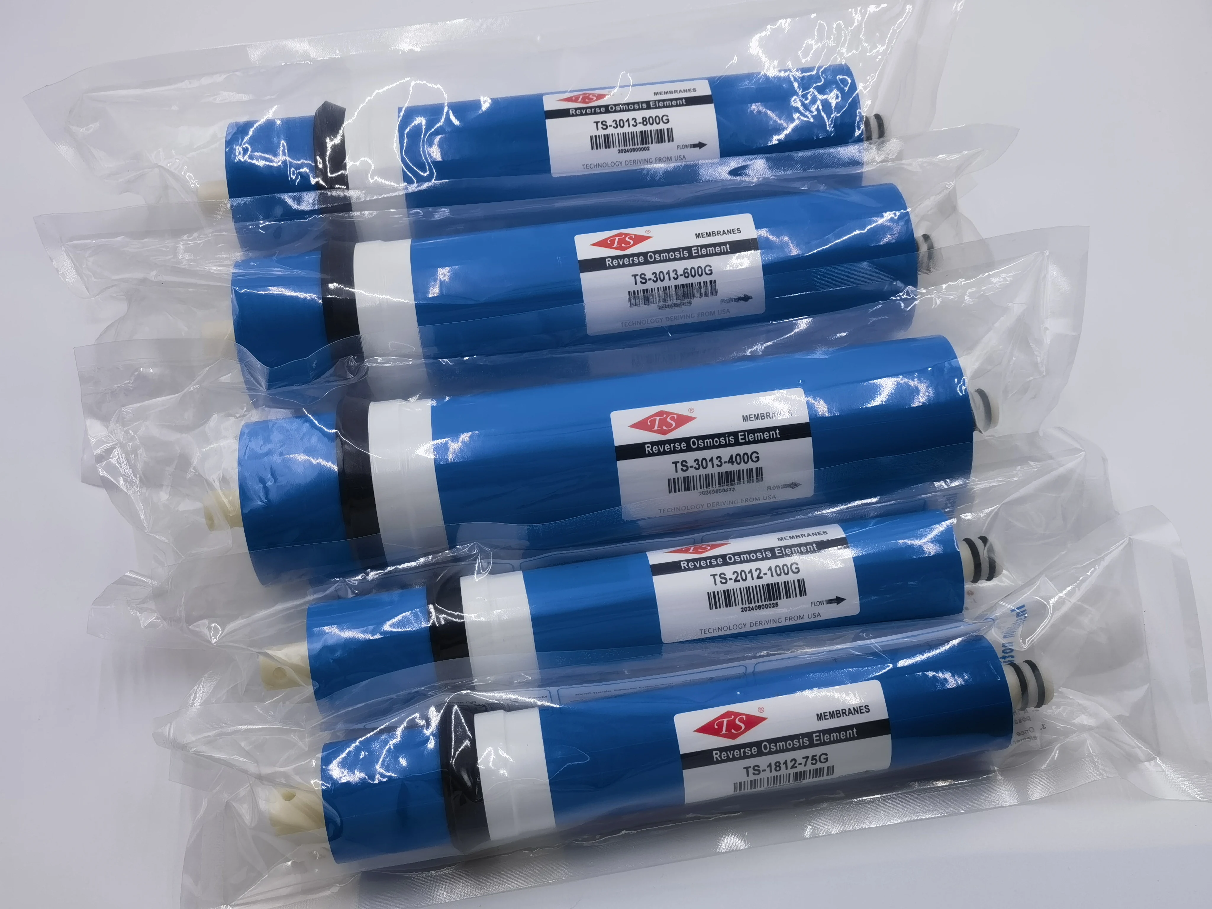 TS Home use 100 GPD 2012 Domestic RO Membrane for High TDS water reverse osmosis membrane