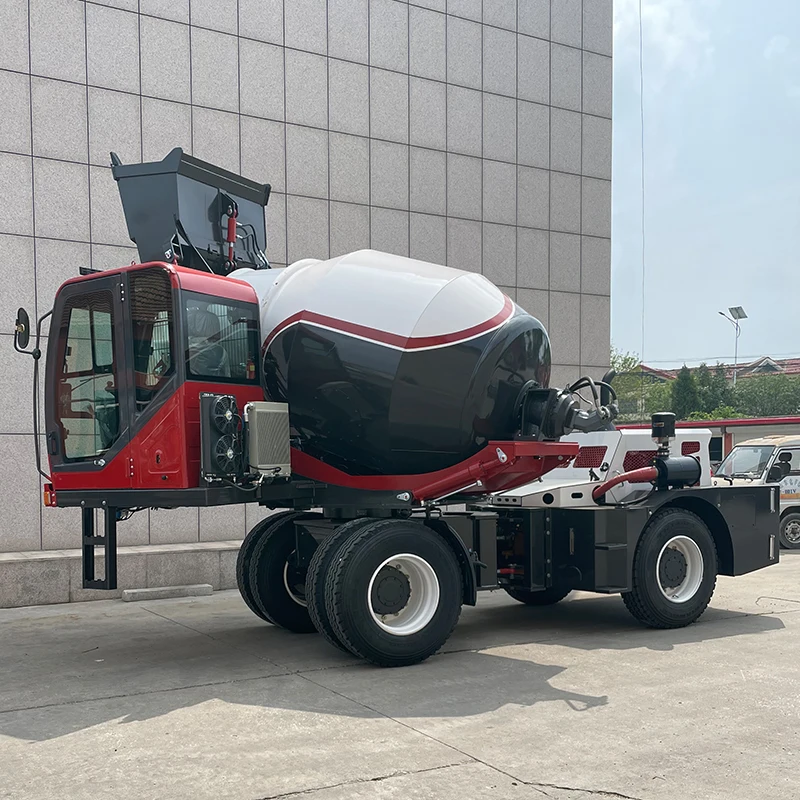 Concrete Mixer Self Loader Capacity Mixer 2.0 Cubic Concrete mixer prices china factory
