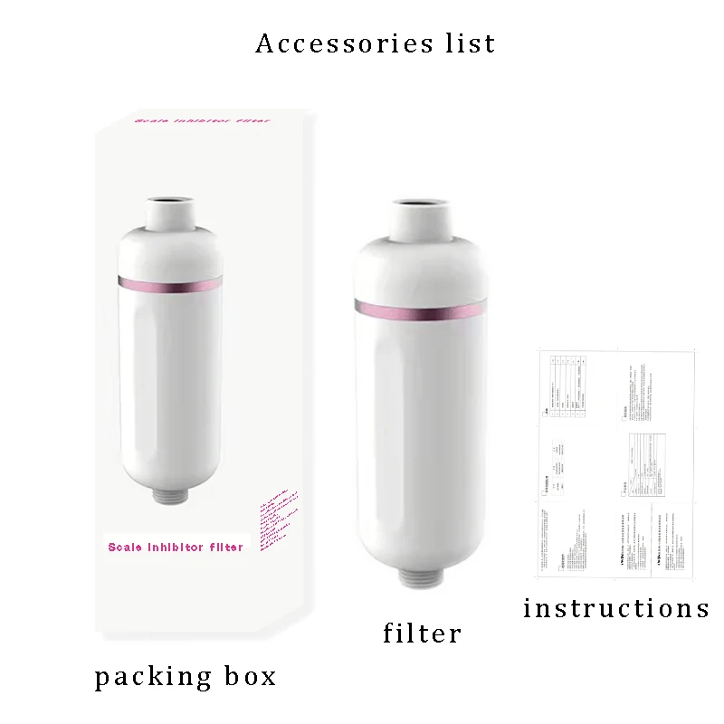 2022 new design water softening  shower filter faucet filter tap water