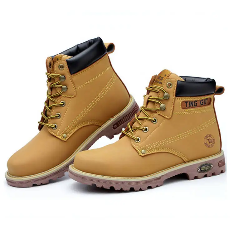 Wholesale Men S1p S2p S3 Oil Resistant Lab Jogger Anti Slip Leather Steel Toe Industrial Work Boots Safety Shoes