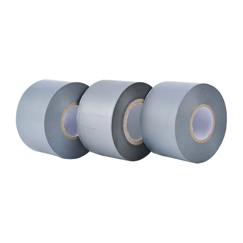 PVC Joint Wrapping Plastic Wrap Self Adhesive Insulation Gray Duct Pipe Tape