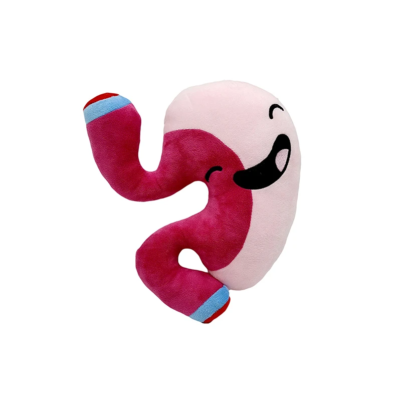 Creative Design 25CM Human organs stuffed puzzle toy stuffed& plush soft cube educational toys