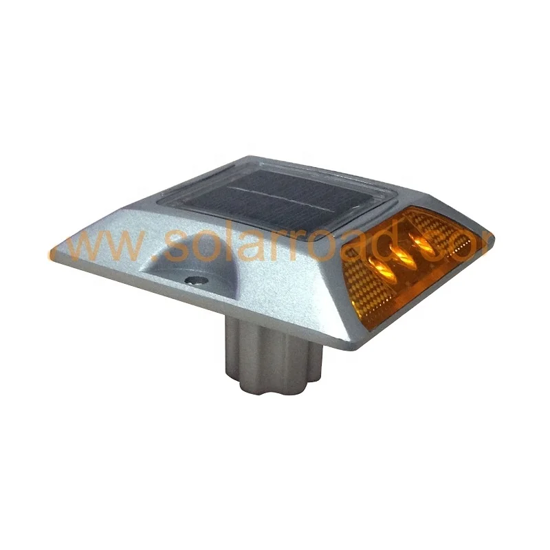 
Reflective Road Marker with Stem Solar Aluminum Cat Eyes Road Stud 