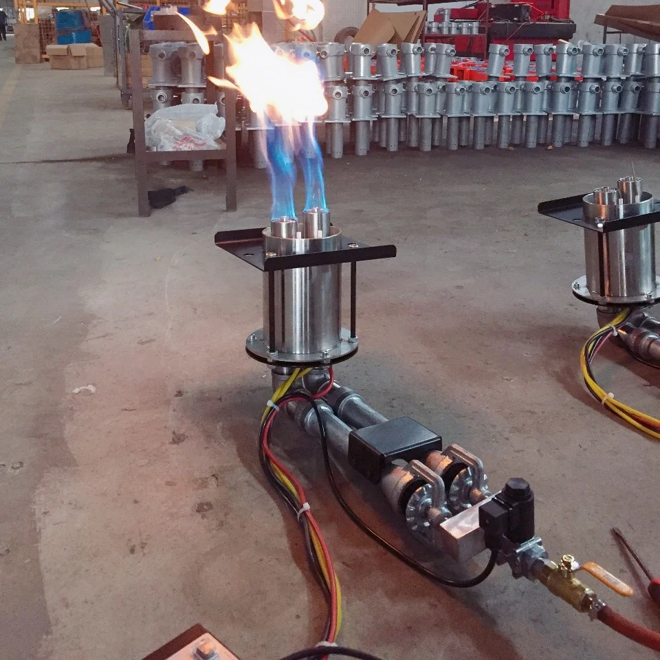 china cheap high quality small portable gas burner for pizza bakery oven diameter 110cm-140cm NPG and LPG gas burner industrial