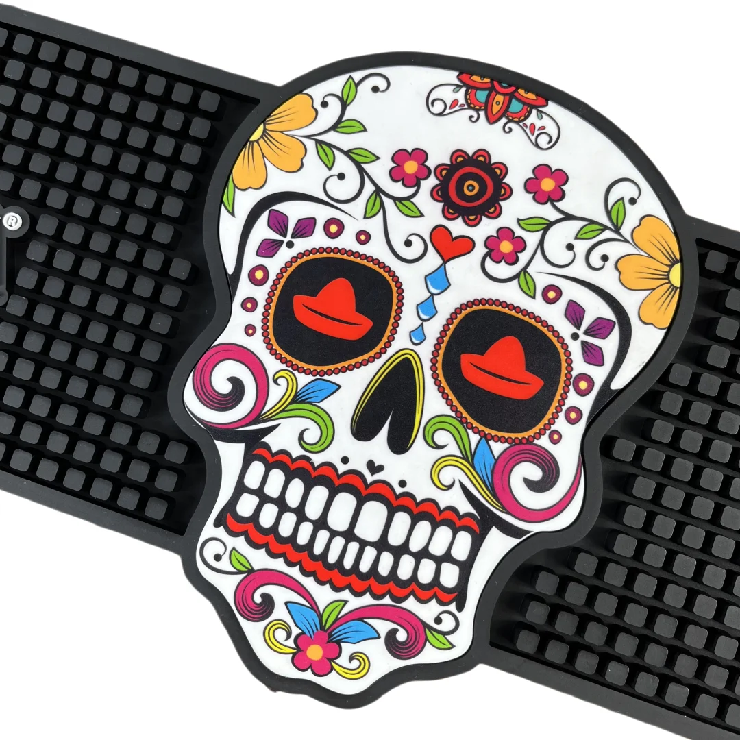 OEM Logo Soft Pvc Rubber Bar Counter Mat Non Slip Bar Mats Waterproof Safe Mats