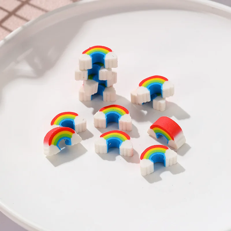 Rainbow Bridge Eraser for Children and Elementary School Students Cartoon Mini Rainbow Eraser Wholesale