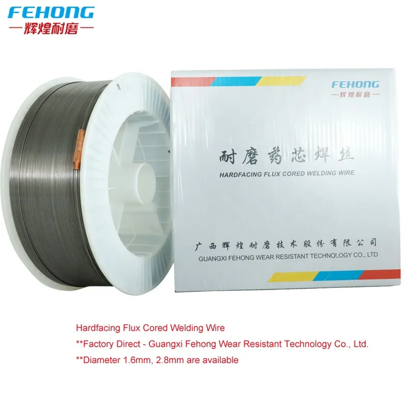 FEHONG Factory Direct 1.6mm 2.8mm Wear Resistant Hardfacing Flux Cored Welding Wire
