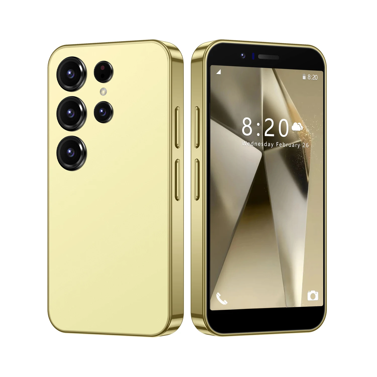 2025 Новый S24 mini 4 + 64 ГБ Аккумулятор для хранения 2000-2499 мАч 8-ядерный 4G 4-дюймовый смартфон