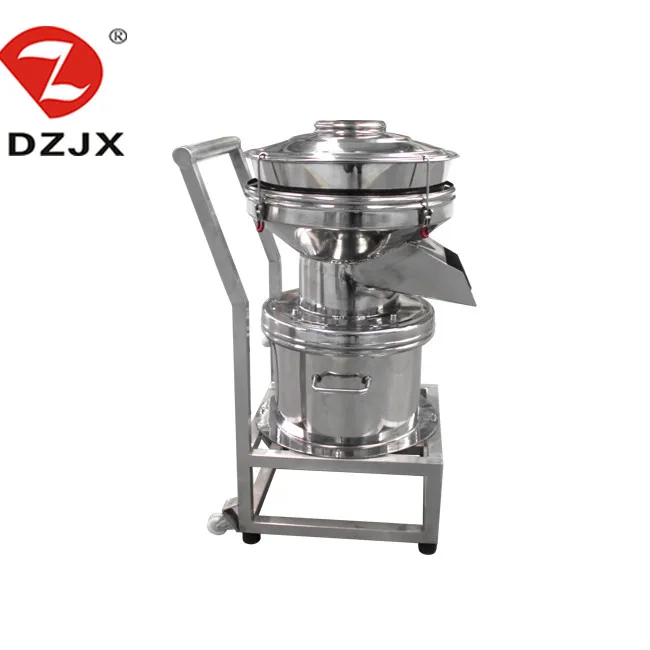 DZ fruit juice processing 450 type vibrating screen sieve sifter filter for almond soya-bean milk