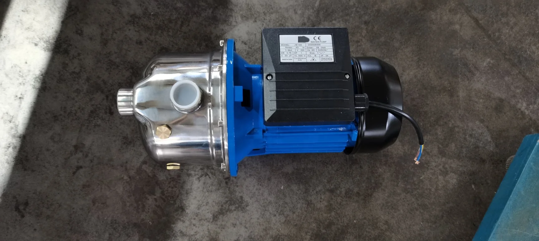 STP50 центробежный насос из нержавеющей стали 1HP для воды и сада бурения скважин прудов