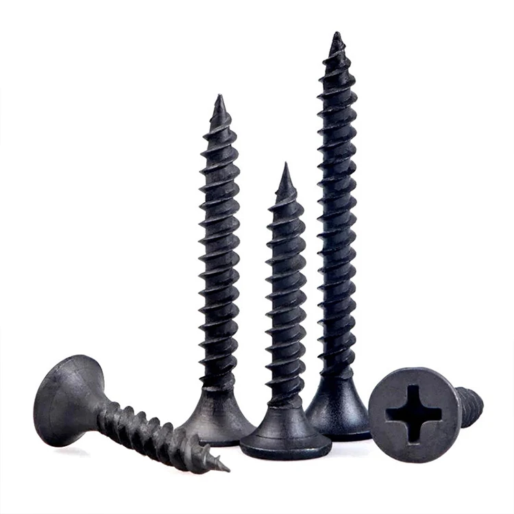 Furniture  Screws Nails Cross Countersunk Head Self-tapping Screws Flat Head Machine Wire Round Head Gold Wood Teeth Screws