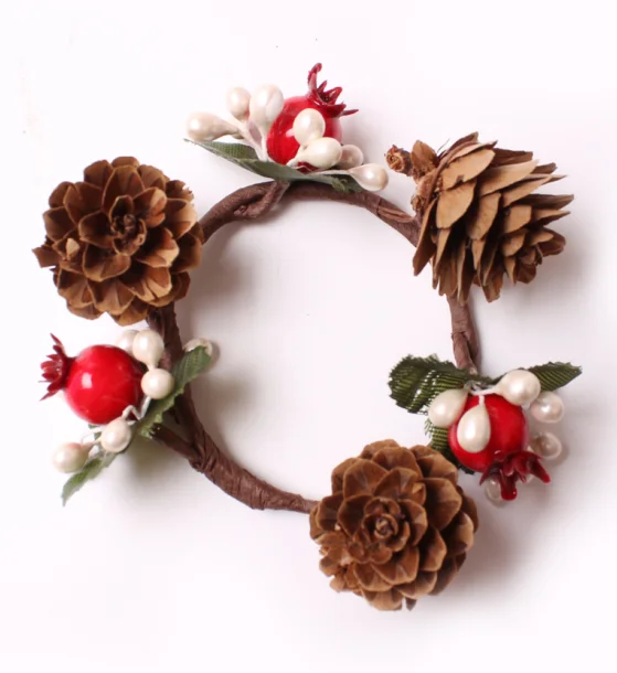 2024 hand making New napkin ring custom flower napkin rings for christmas festival