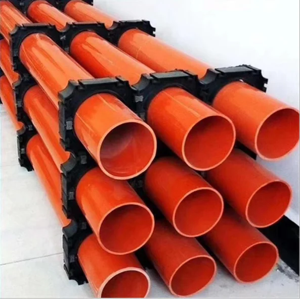 Orange Color MPP Underground Electrical Cable Conduit Pipe