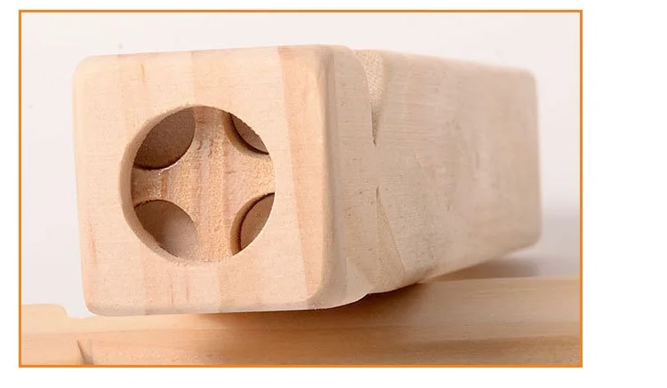 C06300-C wholesale factory custom music and instruments horn whistle toys bulk whistles Wooden Train Whistle party  christmas