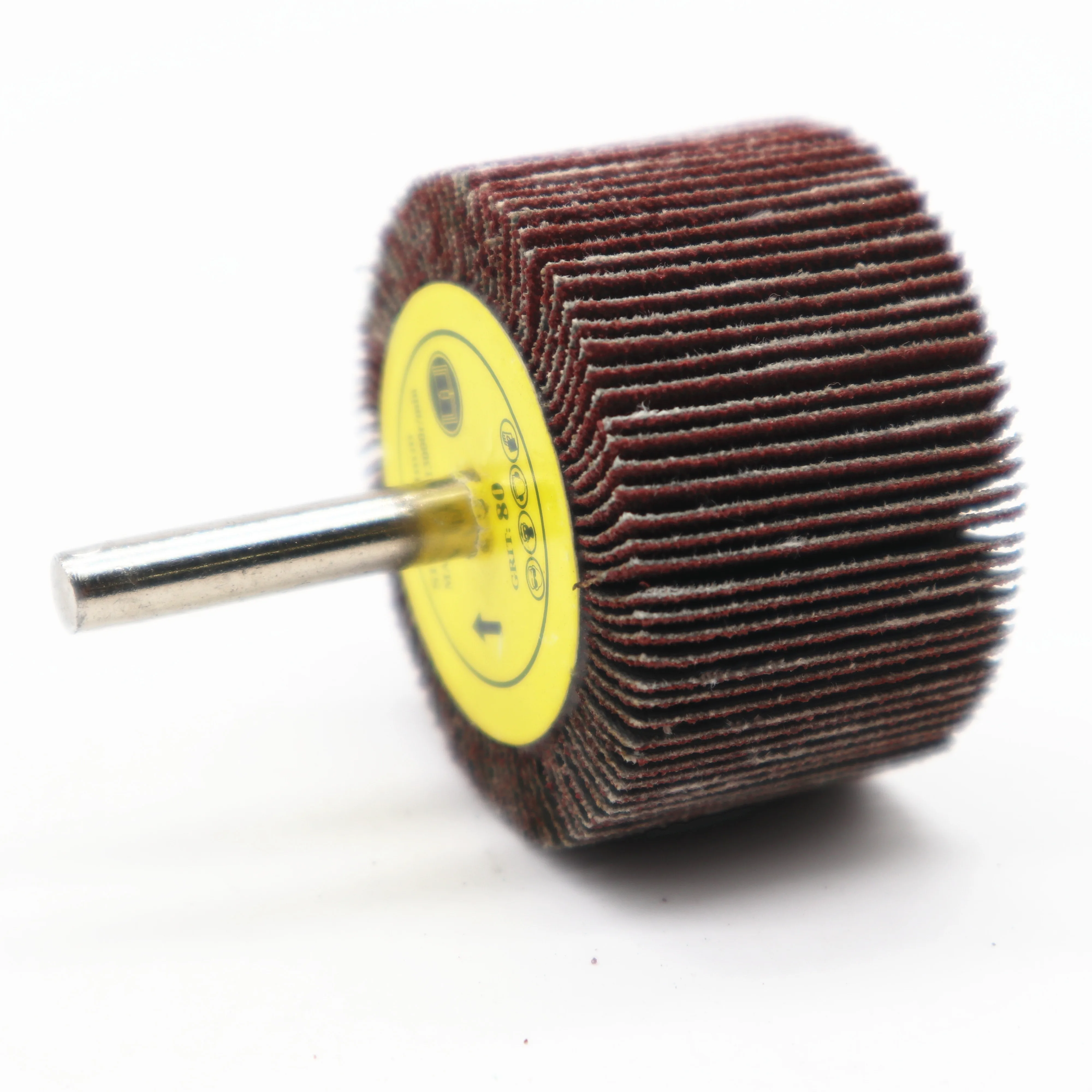 high quality Abrasive Flap buffing Wheel With Shaft  abrasive mop disc abrasive discs for dental