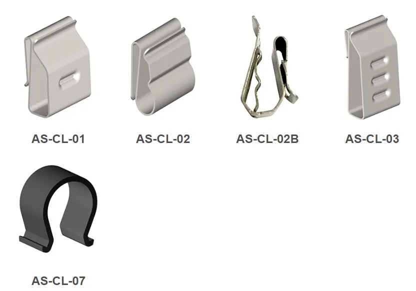 China factory Art Sign stainless steel 304 solar mount cable clip