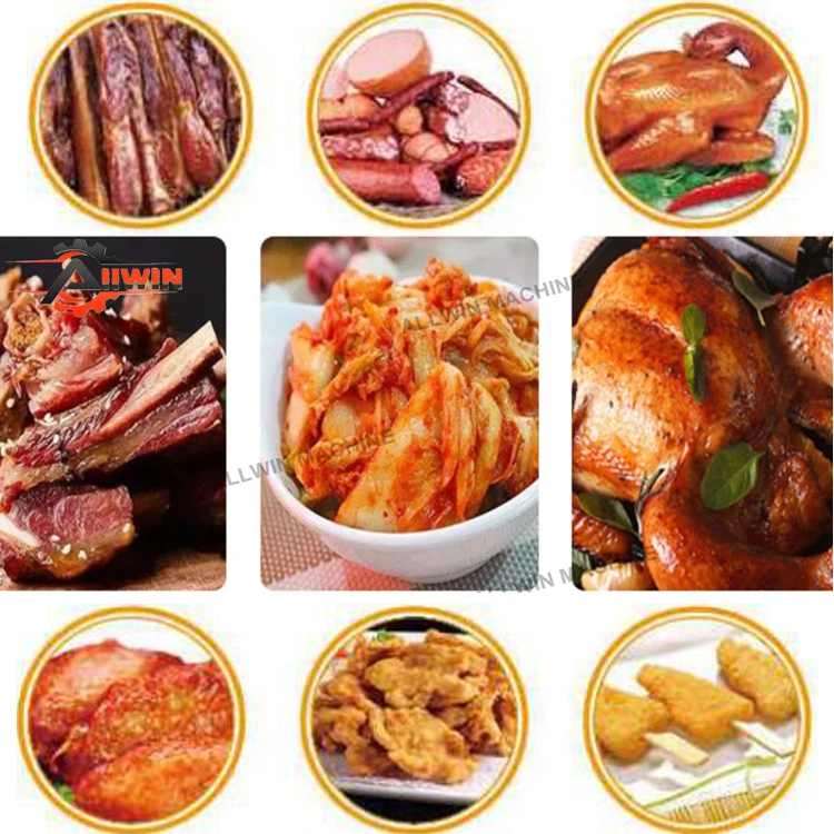 Industrial 1200l vacuum sliced meat fried chicken hamburger pot-stewed tumbler automatic fish tumbler machine