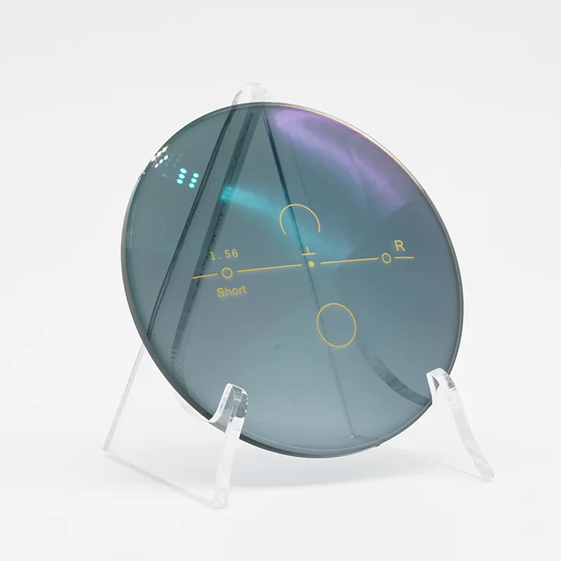 MAAT Manufacturer Super Fast Change Color Darker Color 1.56 grey photochromic progressive  lenses