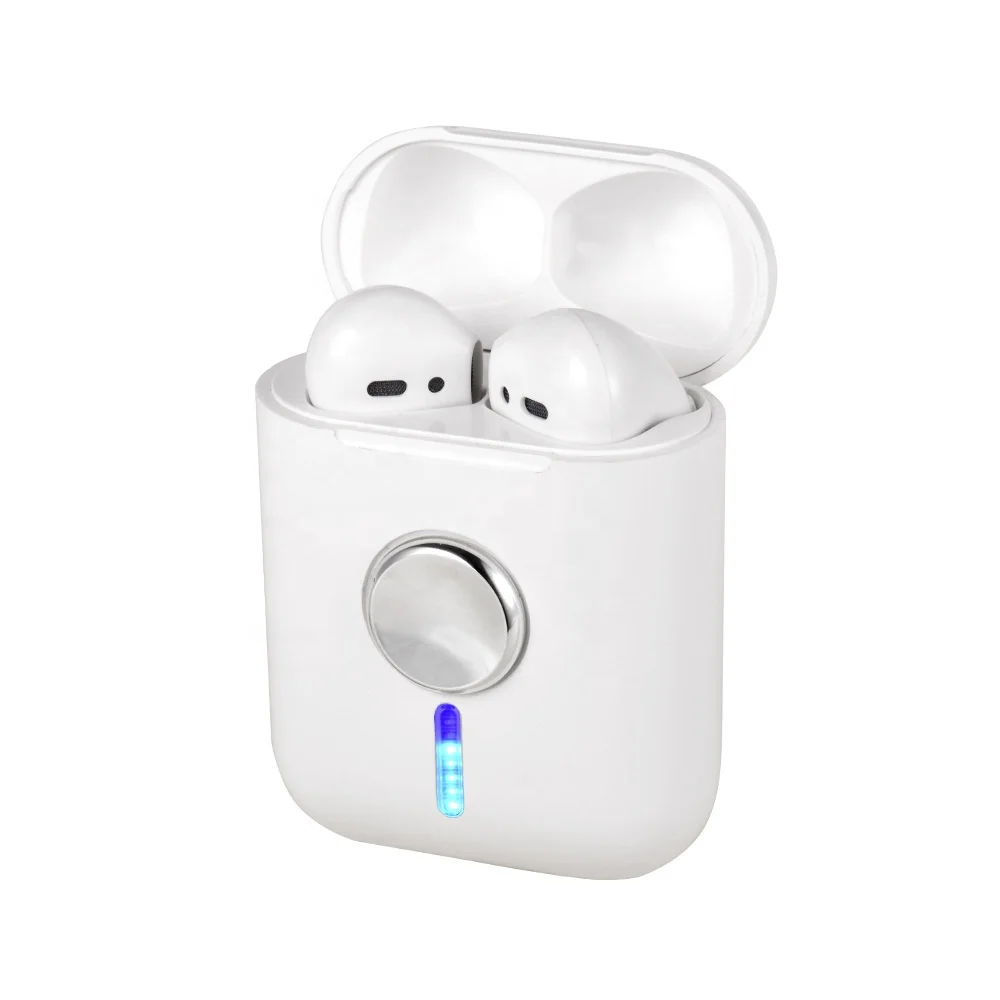 Портативные наушники-вкладыши tws, беспроводные наушники-вкладыши с ручным спиннером и зарядным чехлом