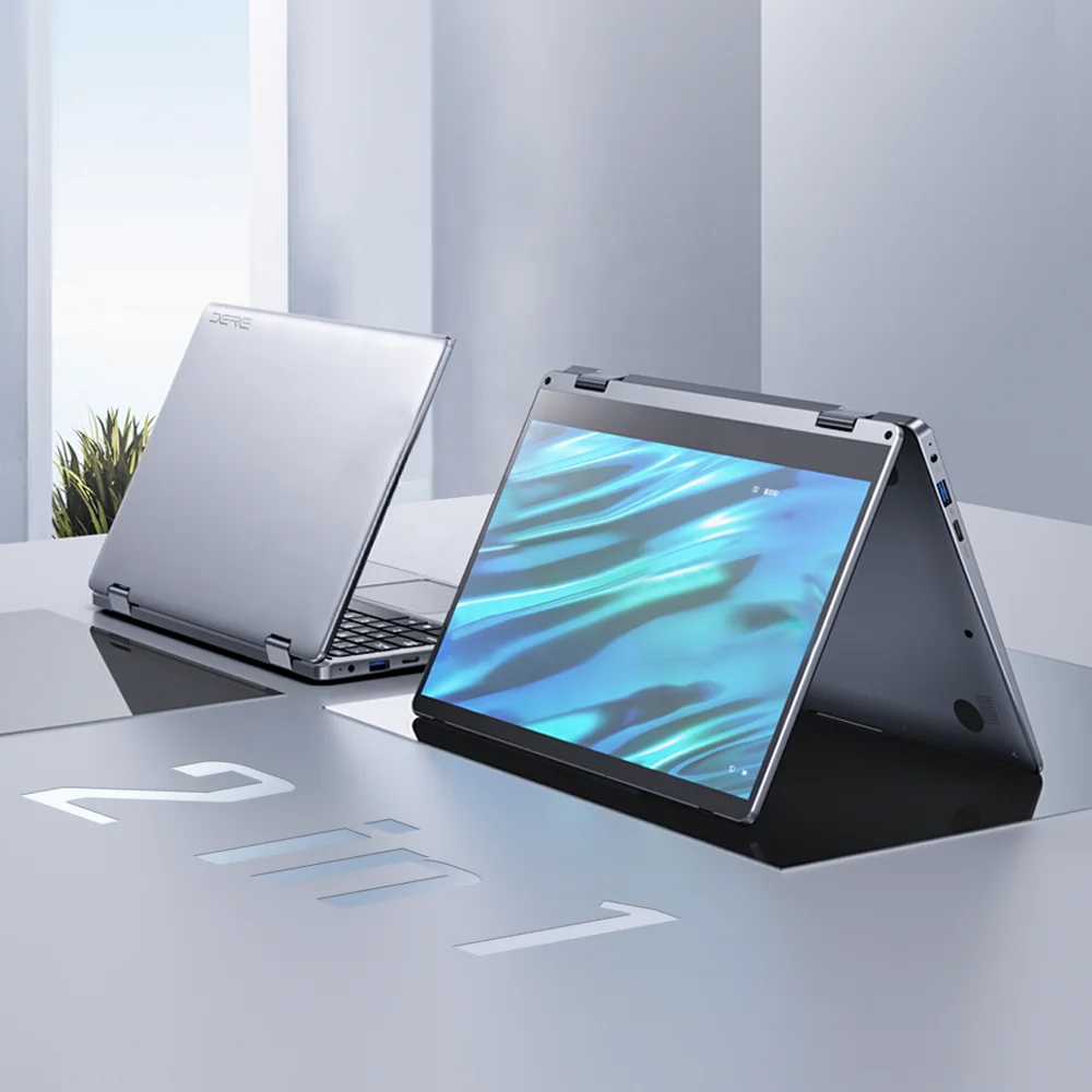 Съемный сенсорный экран 11 6 дюйма вращающийся на 360 градусов Win Yoga 12 Гб ОЗУ 512 SSD 2 в 1 легкий корпус мини-планшет