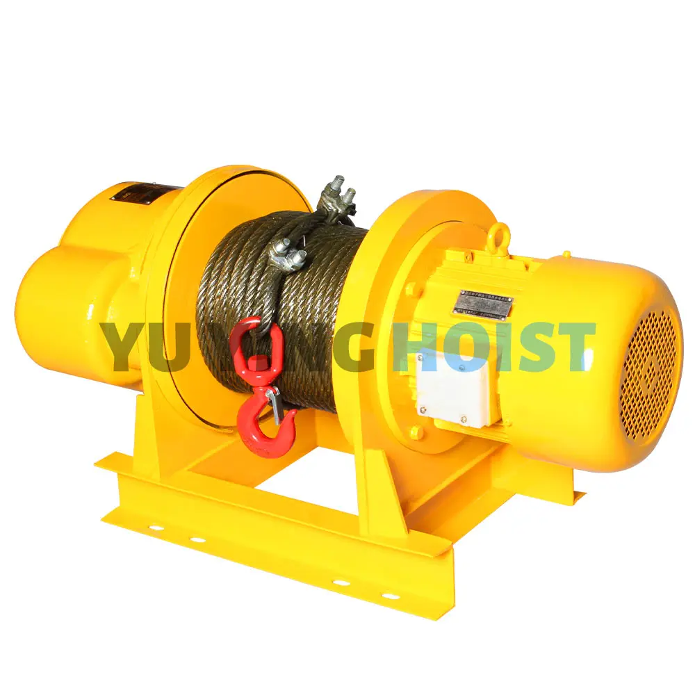 Heavy Duty Multifunctional Electric Winch Wire Rope Pulling High Performance Mini Motor Lift