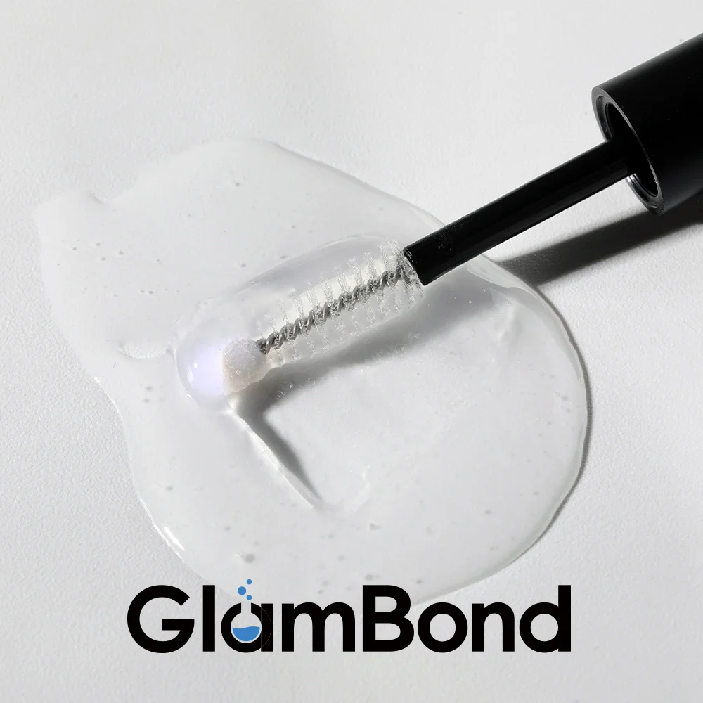Glambond Coating Sealant For Eyelash Extension  OEM Black Lash Coating Sealant For Cluster Eyelashes