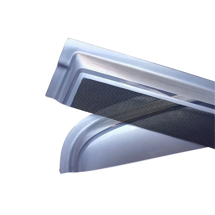 1.5MM PMMA Car  Window Rain Visors Door Visors Rain Sun Guards Shields Weather Rain shields Two Color  For Toyota INNOVA 2018