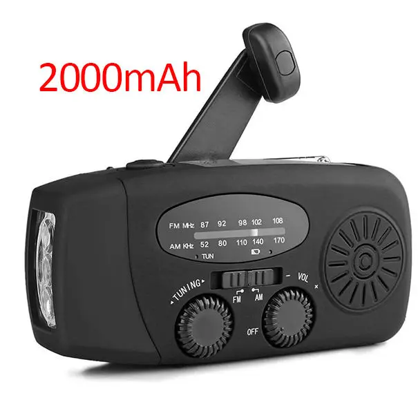 Аварийное радио на солнечной энергии с ручным управлением AM FM NOAA радио 3 модели фонарик SOS будильник Динамо портативное мини-радио walkman