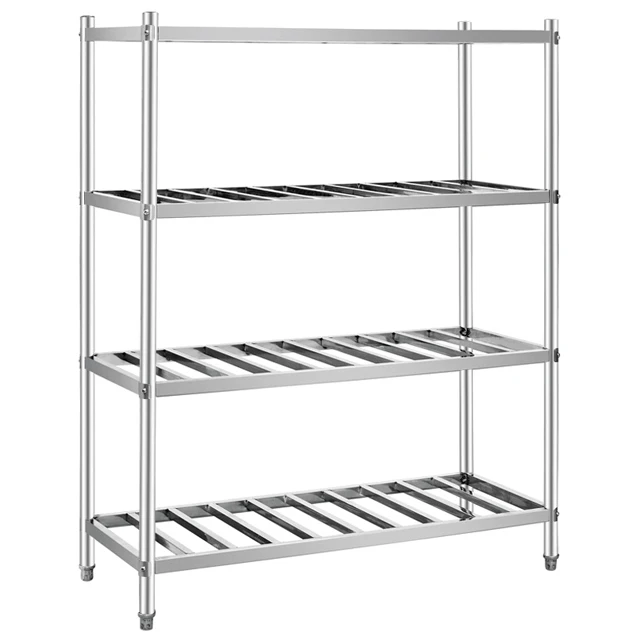 Stainless steel commercial kitchen shelf Kitchen storage rack Stainless Steel Shelf